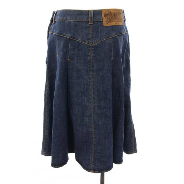 中古】ルイヴィトン LOUIS VUITTON デニムスカート ロング 38  