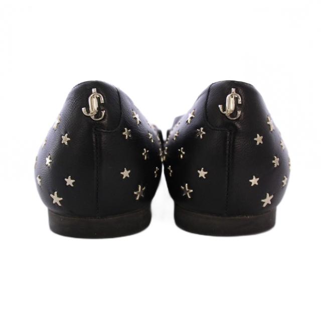 中古】ジミーチュウ スタースタッズフラットシューズ パンプス