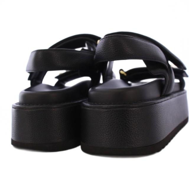 Louis Vuitton ロゴ入りプラットフォームサンダル　37 Louis Vuitton ロゴ入りプラットフォームサンダル 37｜LOUIS VUITTON