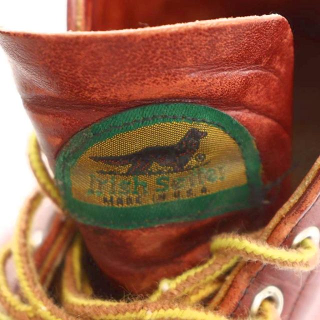 【中古】レッドウィング 90s 6インチ クラシックラウンド アイリッシュセーター ショートブーツ 26.5cm 赤