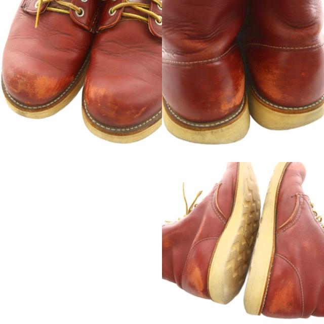 【中古】レッドウィング 90s 6インチ クラシックラウンド アイリッシュセーター ショートブーツ 26.5cm 赤