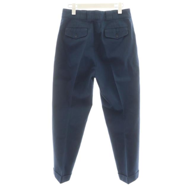 【中古】ルイヴィトン LOUIS VUITTON 22SS LVスクエアードチノロングパンツ チノパン ロゴ 刺繍 ハート 38 紺 中古】ルイヴィトン LOUIS VUITTON 22SS LVスクエアードチノロング