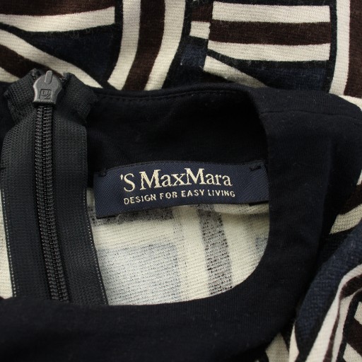 中古】Sマックスマーラ 'S Max Mara ワンピース 総柄 ノースリーブ