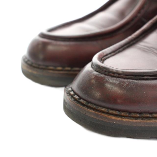 中古】ロブス LOBB'S チロリアンシューズ レザーシューズ 39 ボルドー