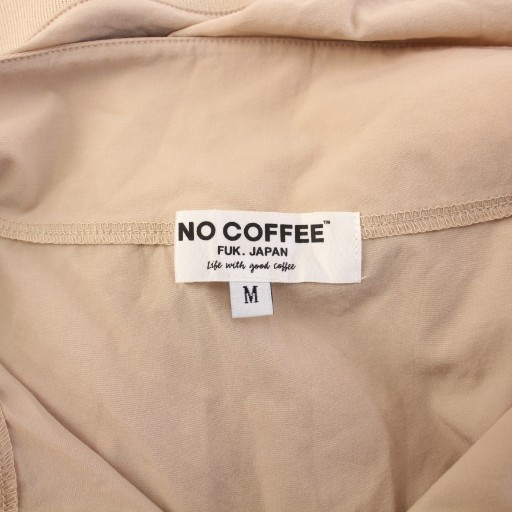 【中古】ノーコーヒー NO COFFEE CLUBHOUSE HALF ZIP PISTE ハーフジップピステ シャツ 半袖 M ベージュ /KH メンズ_2