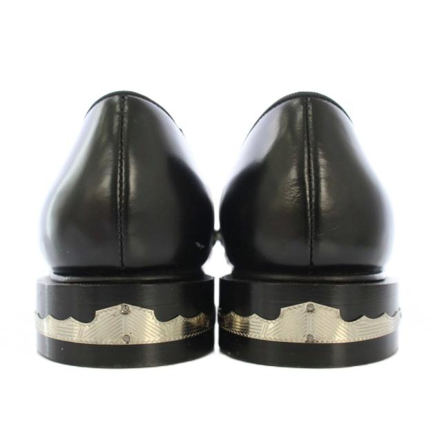 中古】トーガ プルラ ブラックポリッド パンプス ラウンドトゥ