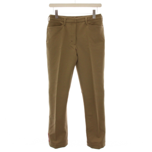 【中古】プラダスポーツ PRADA SPORT パンツ スラックス 38 ブラウン /YM