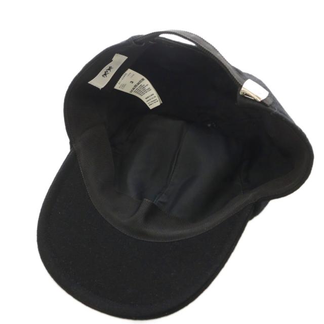 中古】サカイ sacai × カウズ KAWS MELTON CAP メルトン キャップ 帽子