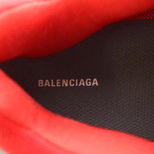 【中古】バレンシアガ BALENCIAGA トリプル TRIPLE S スニーカー シューズ レースアップ ロゴ 29.0cm 赤 黒 516440