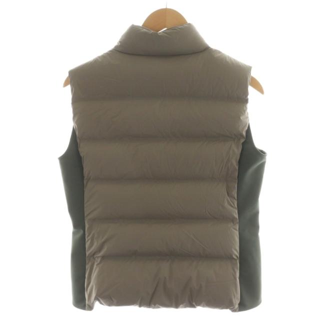 【新品未使用】HERMES ダウンベスト カーキ Sサイズ 中古】エルメス HERMES SELLIER セリエ ダウンベスト ジップアップ