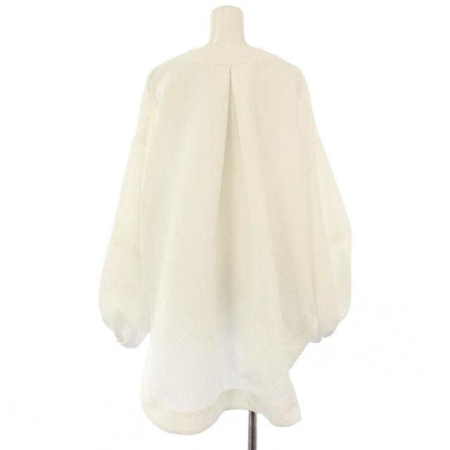 中古】ル フィル ヘリンボーン ジャガードジャケット カーディガン  