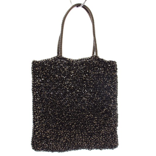 【中古】アンテプリマ ANTEPRIMA ワイヤーバッグ ハンドバッグ 黒 /TK レディース