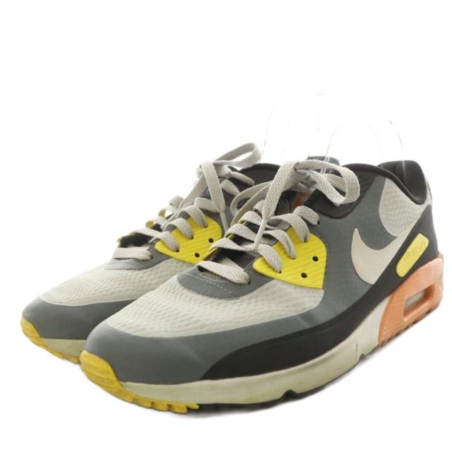 【中古】ナイキ NIKE エアマックス AIR MAX 90 G スニーカー シューズ US11 29.0cm 黄 黒 CU9978-012