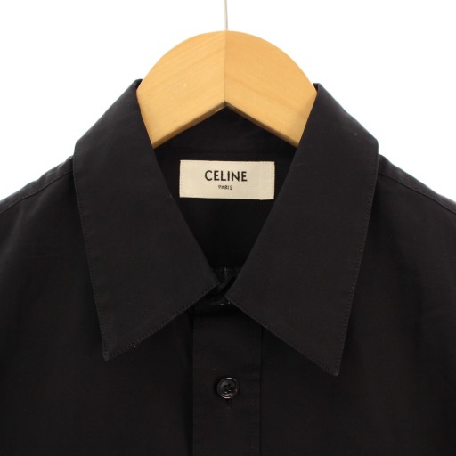 中古】セリーヌ CELINE コットンポプリン長袖シャツ カジュアル