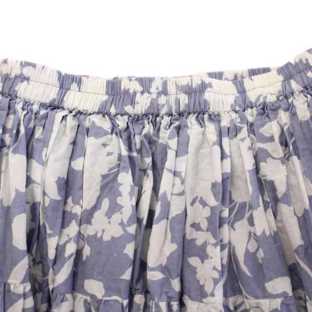 中古】マリハ IENA別注 草原の虹のスカート フレア ギャザー イージー