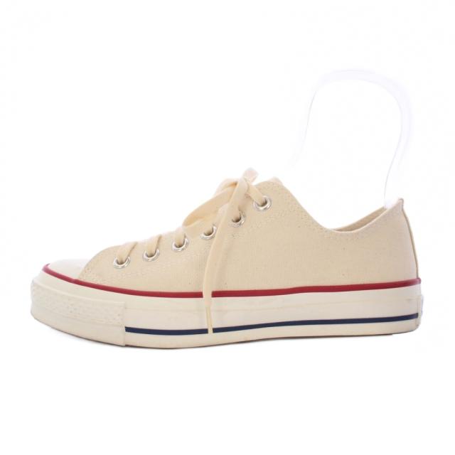 【中古】コンバース CONVERSE ALL STAR J スニーカー ローカット 5.5 アイボリー /TK レディース
