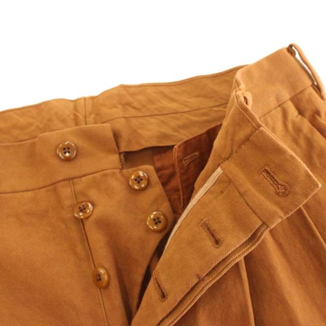 【中古】マーティーアンドサンズ 俺のCHINO-PAN -強撚GABA GARMENT DYED- チノパン 2 茶 MT3103-0205A メンズ