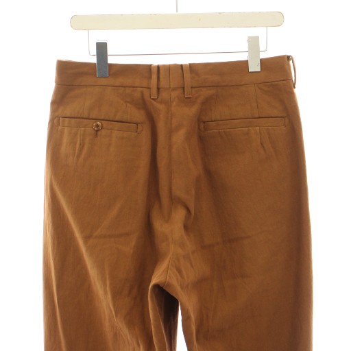 【中古】マーティーアンドサンズ 俺のCHINO-PAN -強撚GABA GARMENT DYED- チノパン 2 茶 MT3103-0205A メンズ