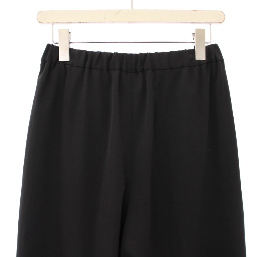 【中古】フレームワーク 25SS ポリエステルツイルリラックスパンツ ワイドパンツ イージーパンツ 36 黒 レディース 中古】フレームワーク 25SS ポリエステルツイルリラックスパンツ