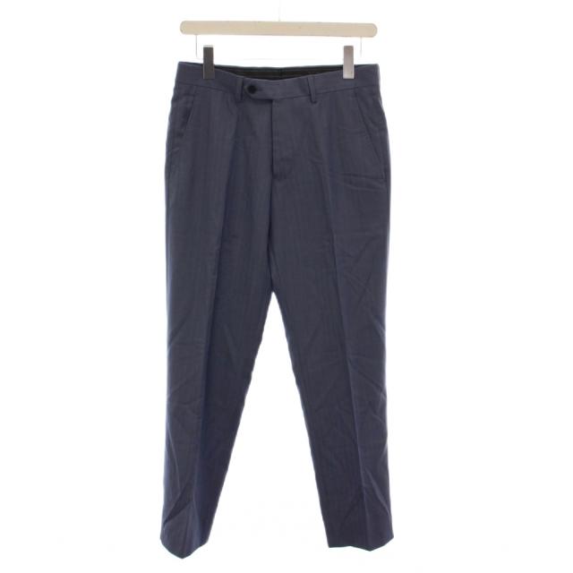 【中古】エンポリオアルマーニ EMPORIO ARMANI M LINE シングルスーツ セットアップ 上下 ストライプ_6