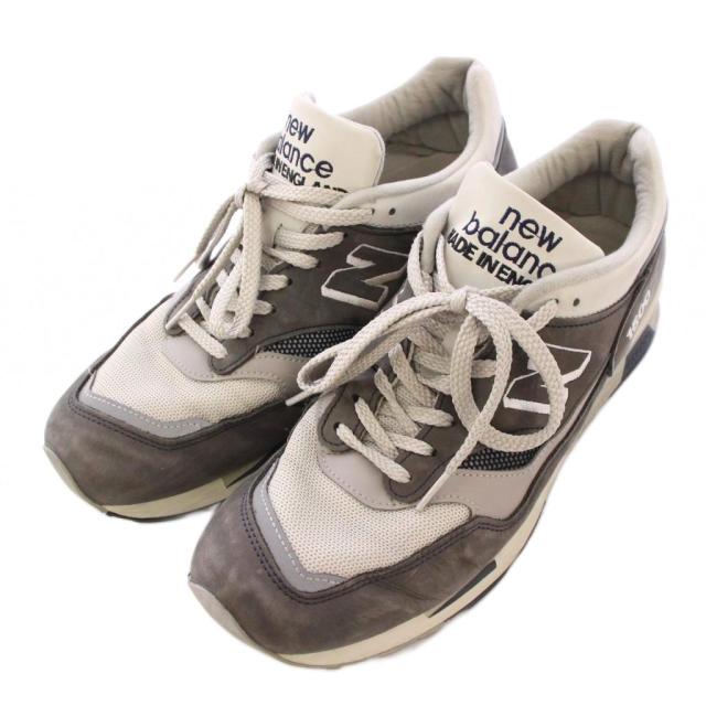 【中古】ニューバランス 1500メイドインUK 35thアニバーサリー スニーカー US9.5 27.5cm グレー U1500ANI