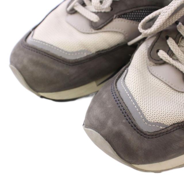 【中古】ニューバランス 1500メイドインUK 35thアニバーサリー スニーカー US9.5 27.5cm グレー U1500ANI