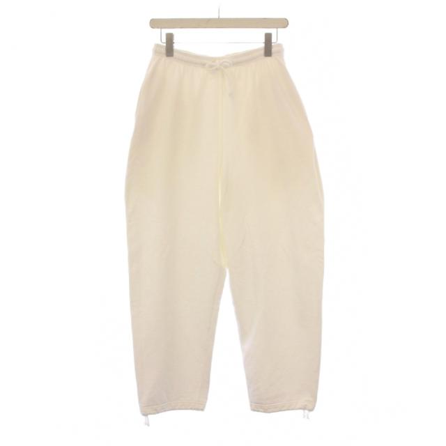 【中古】マーカ marka GYM PANTS ジムパンツ イージー スウェット ウエストゴム ストレッチ 1 白 M23C-11PT01C