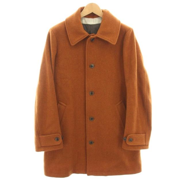 【中古】ビズビム VISVIM 16AW エルジェコート HERGE COAT ウールコート アウター 麻 2 茶 0116205013013 メンズ