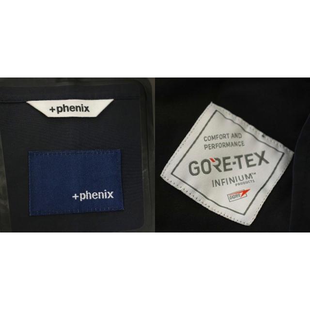 +phenix / GORE-TEX 中綿ステンカラーコート ネイビー Sサイズ phenix / GORE-TEX 中綿ステンカラーコート ネイビー Sサイズ PHENIX