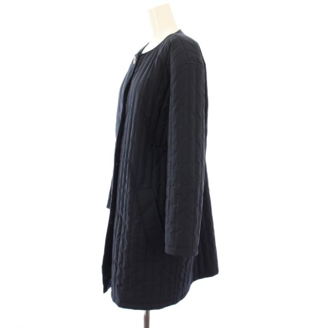 中古】アーペーセー A.P.C. キルティングコート 中綿 ノーカラー