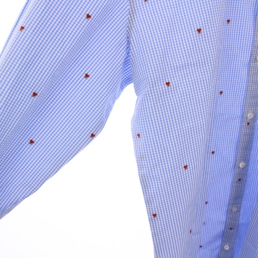 中古】グッチ GUCCI カジュアルシャツ 長袖 レギュラーカラー チェック