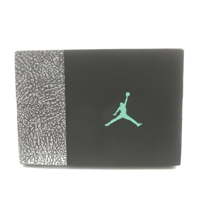 【中古】ナイキ NIKE エアジョーダン レトロ AIR JORDAN 3 RETRO スニーカー ロゴ US10 28.0cm 黒 CT8532-031