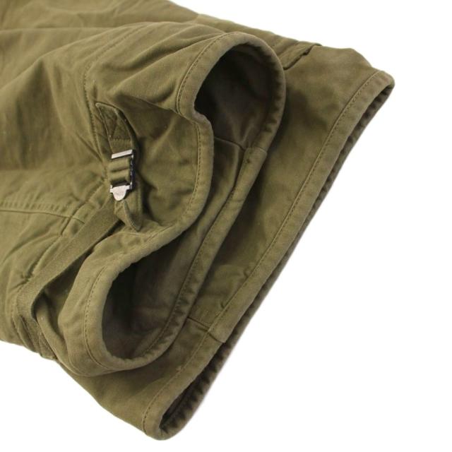 【中古】ワイパーインク WAIPER.inc U.S.NAVY コールドウェザー A-2 デッキパンツ ミリタリーパンツ M カーキ