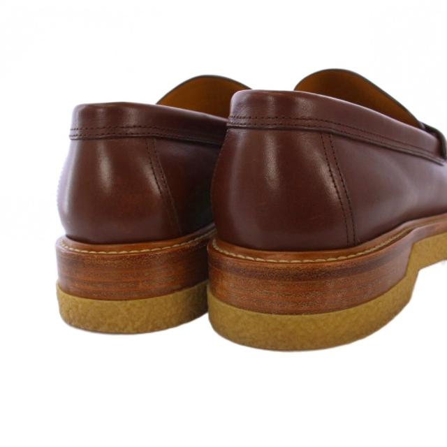 中古】エルメス HERMES ダブリンローファー クレープソール レザー 41