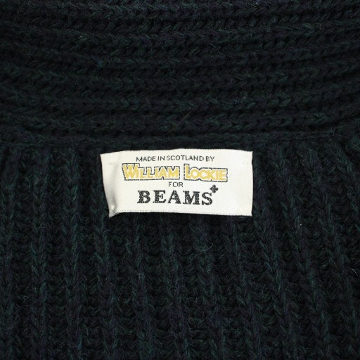 中古】ビームス ウィリアムロッキー ニットカーディガン ショール