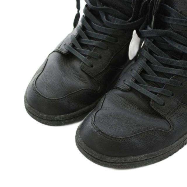 【中古】ナイキ NIKE ダンク ラックス チャッカ ハイカット スニーカー シューズ US8 26.0cm 黒 910088-001