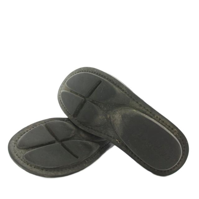 【中古】トリッペン trippen モーダル MODAL サンダル ベルクロ アンクルストラップ レザー 24.5cm 黒 レディース