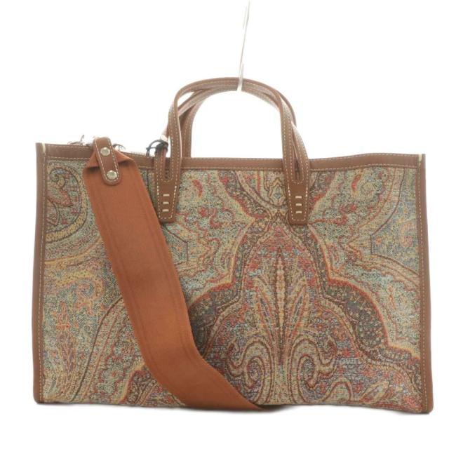 【中古】未使用品 A VACATION アヴァケーション 23AW BREAD M 2WAY トートバッグ ハンドバッグ ショルダーバッグ 茶