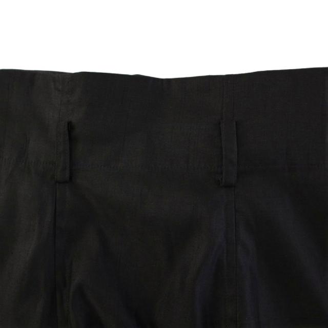 【中古】トリココムデギャルソン AD1988 80s フレアスカート マキシ ロング ハイウエスト 無地 シルク M 黒 中古】トリココムデギャルソン AD1988 80s フレアスカート マキシ