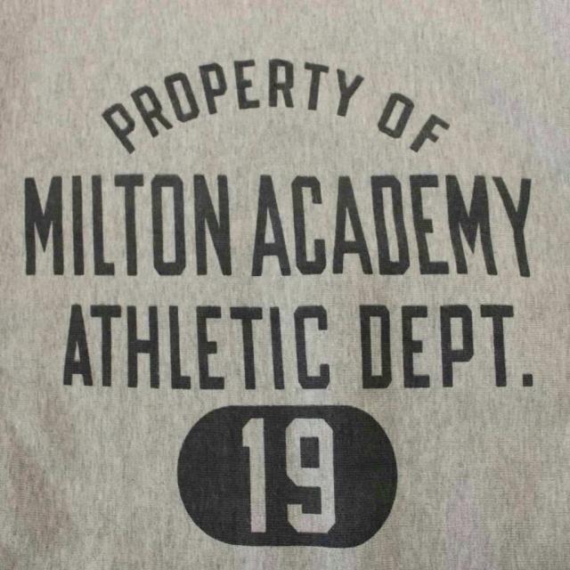 【中古】ウエアハウス WAREHOUSE スウェット トレーナー 裏起毛 プリント 長袖 S グレー /☆G メンズ 中古】ウエアハウス WAREHOUSE スウェット トレーナー 裏起毛 プリント