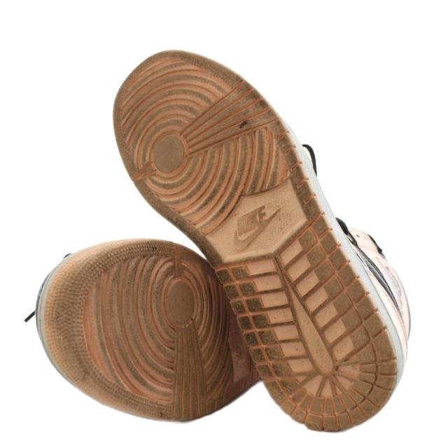 【中古】ナイキ エアジョーダン レトロ ハイ スニーカー シューズ US10 28.0cm ピンク 黒 555088-081