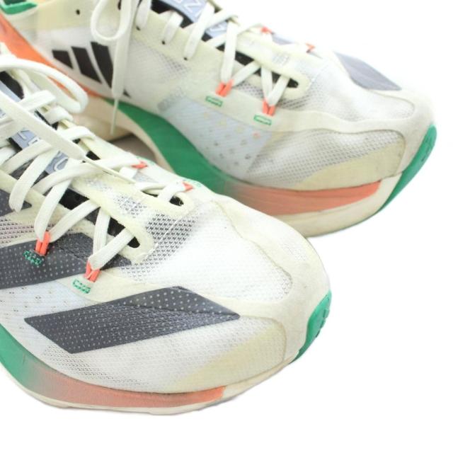 【中古】アディダス  White Tint アディゼロ アディオス プロ 3 ランニングシューズ スニーカー US6 23.5cm HQ3688