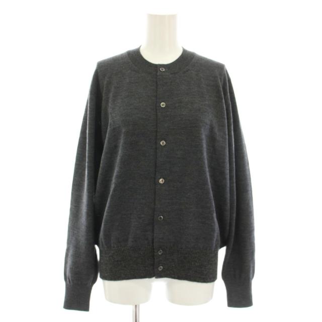 【中古】タオ コムデギャルソン AD2025 梳毛天竺×モヘヤ配色 ニットカーディガン 長袖 M TP-N017 レディース