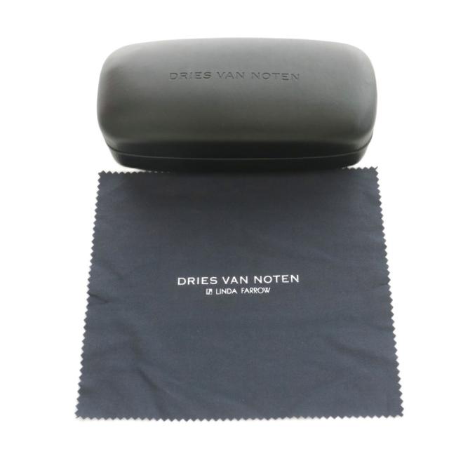 【中古】ドリスヴァンノッテン DRIES VAN NOTEN サングラス プラスチックフレーム 48□23-140 黒 ブラック DVN/144/5