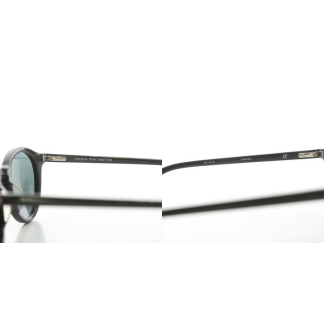 【中古】ドリスヴァンノッテン DRIES VAN NOTEN サングラス プラスチックフレーム 48□23-140 黒 ブラック DVN/144/5