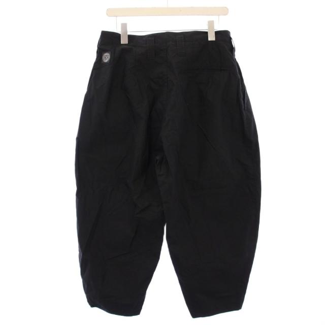 【中古】ポータークラシック ポプリンビバップパンツ POPLIN BEBOP PANTS テーパードパンツ S 黒 PC-035-2139 メンズ