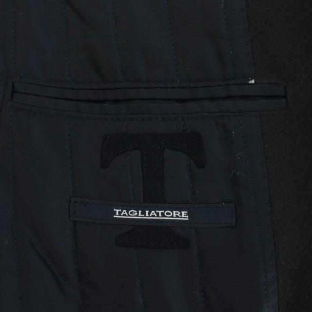 【中古】タリアトーレ TAGLIATORE チェスターコート ロング丈 ウール カシミヤ混 アウター 48 紫 パープル CSBM13B_2