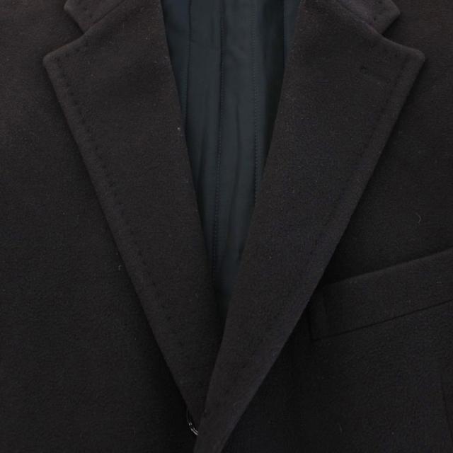 【中古】タリアトーレ TAGLIATORE チェスターコート ロング丈 ウール カシミヤ混 アウター 48 紫 パープル CSBM13B_5
