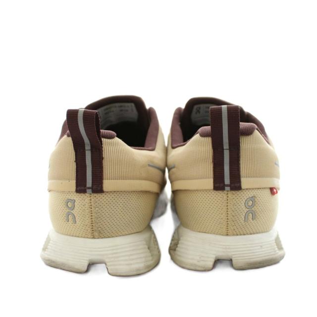 【中古】オン ON スニーカー シューズ ローカット ロゴ US10 28.0cm ベージュ 茶 ブラウン FGV1 Z14 /AN7 メンズ