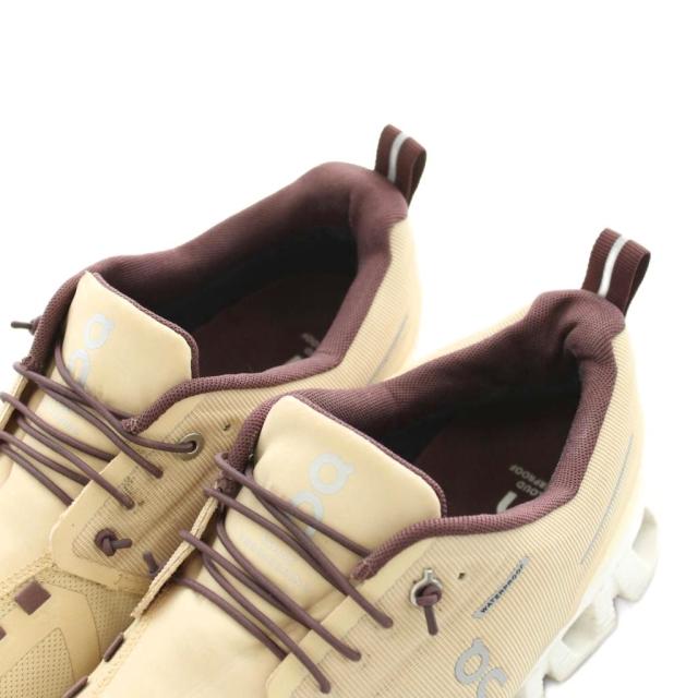 【中古】オン ON スニーカー シューズ ローカット ロゴ US10 28.0cm ベージュ 茶 ブラウン FGV1 Z14 /AN7 メンズ